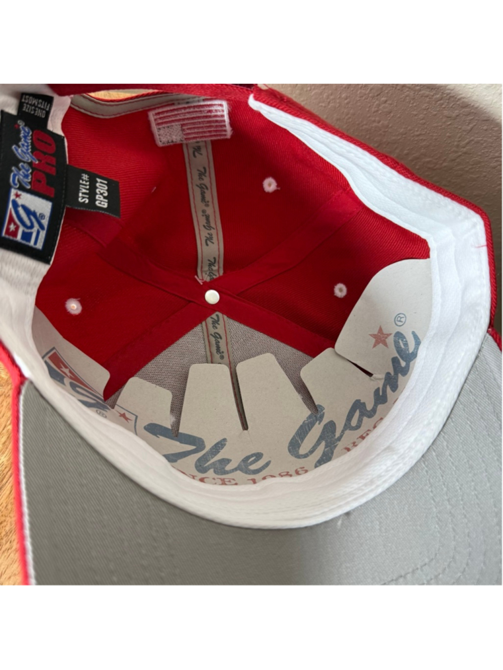 Men's New Era Red New York Yankees Adjustable Baseball Cap One Size - Picture 9 of 13